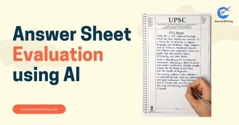 Answer Sheet Evaluation Using AI - AnswerWriting.com