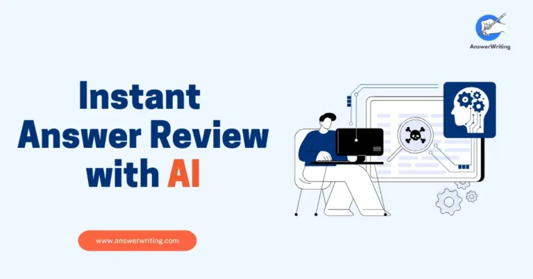 Instant Answer Review with AI using AnswerWriting.com