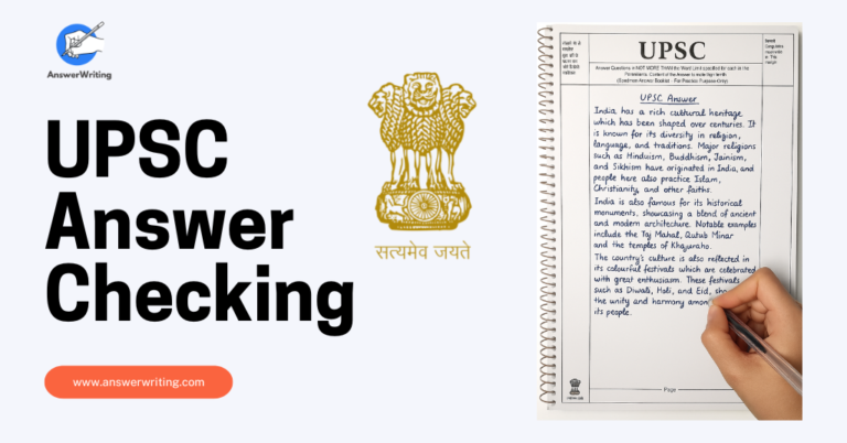 UPSC Answer Checking by AnswerWriting.com