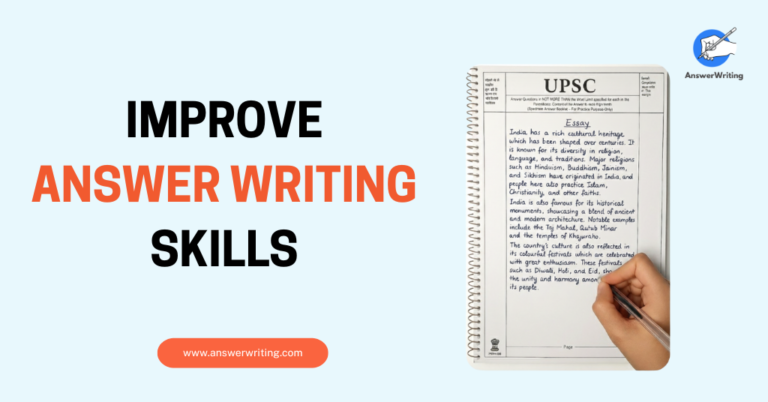 Improve Answer Writing Skills by AnswerWriting