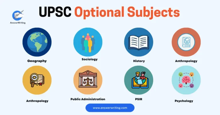 Everything About UPSC Optional Subjects by Answerwriting
