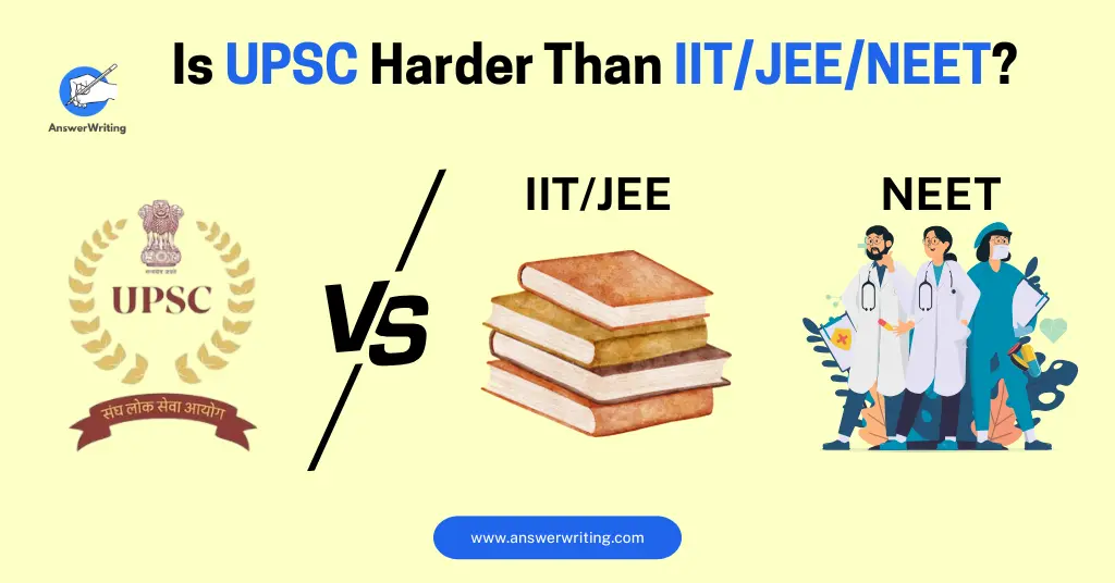 Is UPSC Harder Than IITJEENEET by Answerwriting