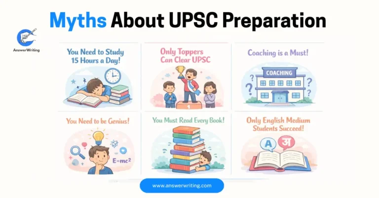 Myths About UPSC Preparation by answerwriting