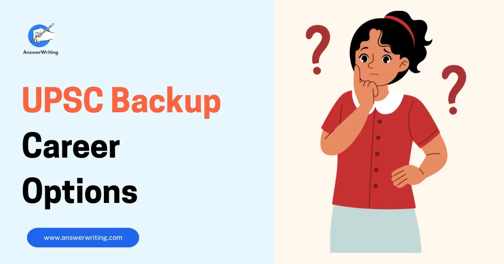 UPSC Backup Career Options by answerwriting