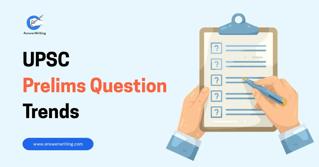 UPSC Prelims Question Trends What the Data Tells You (And How to Use It) by AnswerWriting