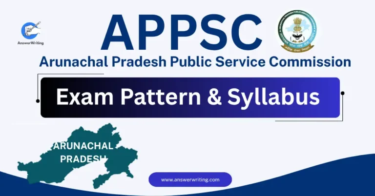 Arunachal Pradesh PSC BY answerwriting