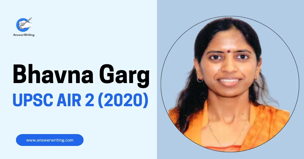 Bhavna Garg UPSC Rank 1, Strategy, and the Journey of a 1999 Batch Topper by answerwriting