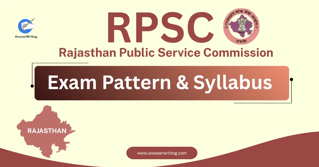 RPSC RAS Exam Pattern & Syllabus (Rajasthan) by answerwriting