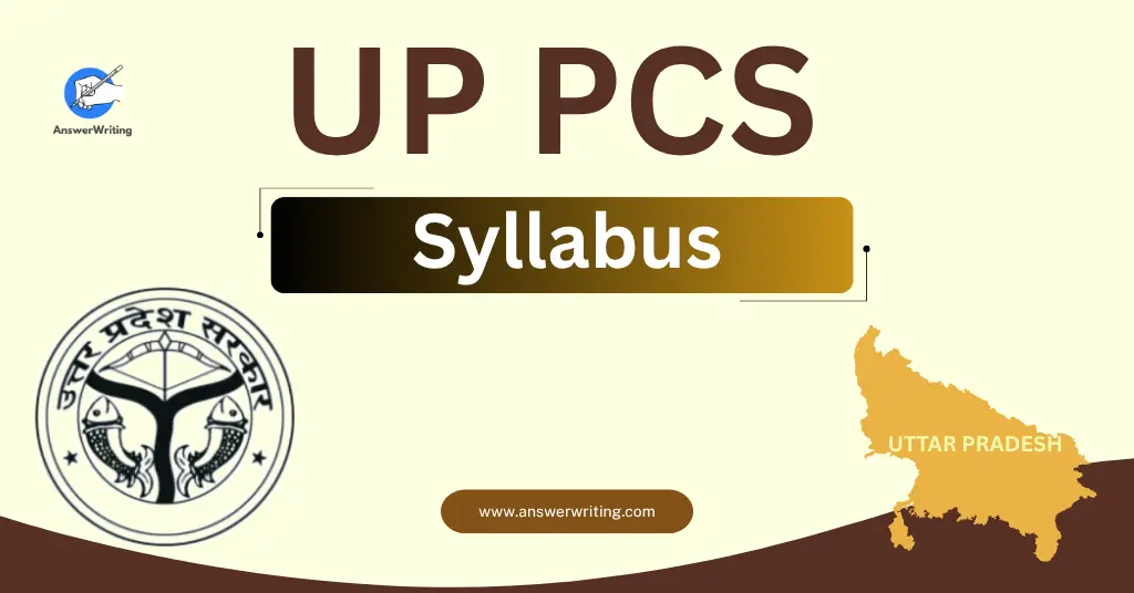 UP PCS Syllabus by answerwriting