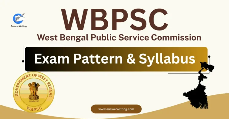 WBCS (WBPSC) Exam Pattern & Syllabus (West Bengal) by answerwriting